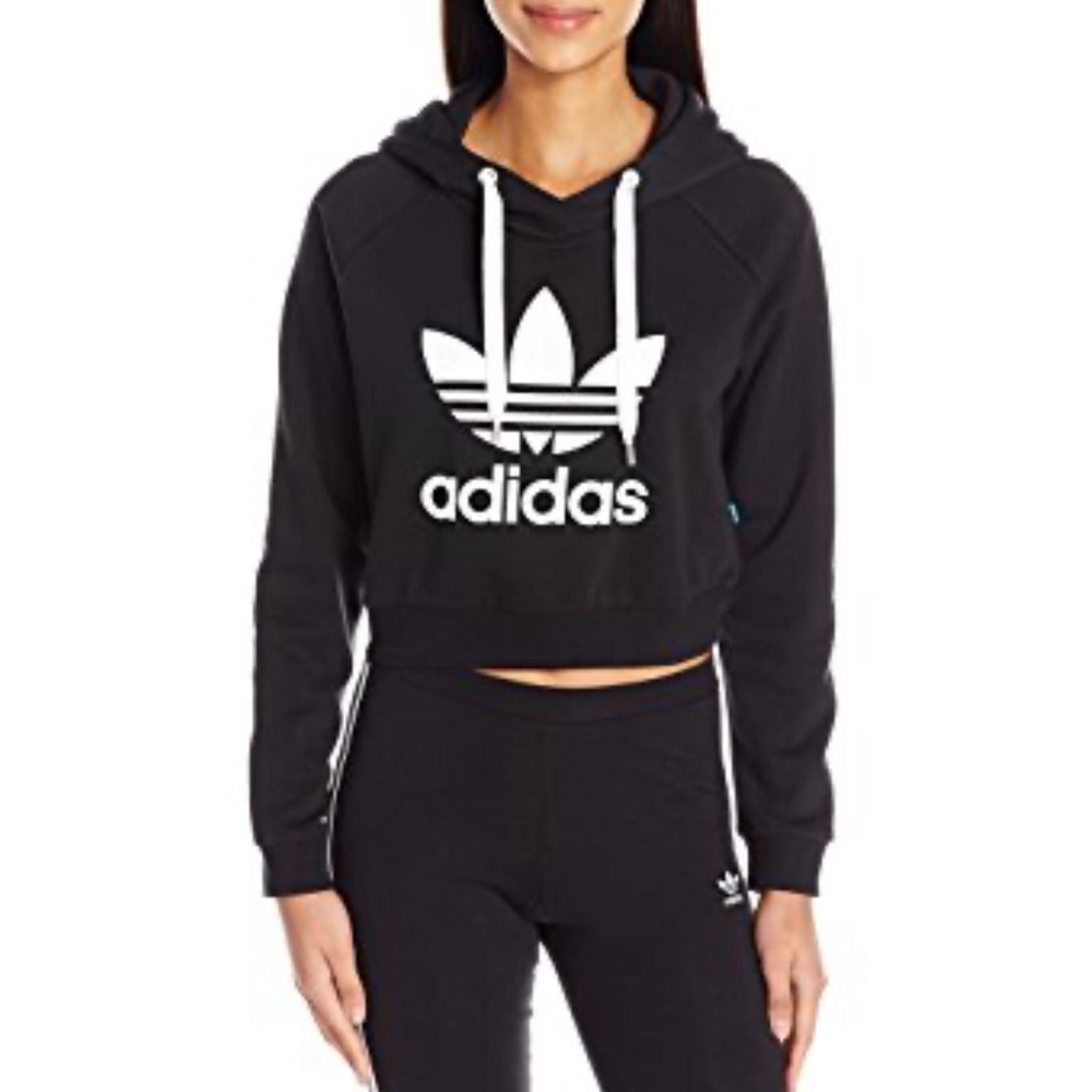 Adidas Crop Hoodie